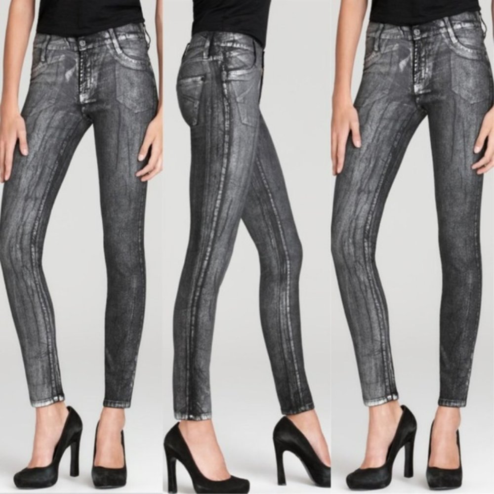 NWT James Jeans Twiggy Legging - Silver Flake - Size 30
